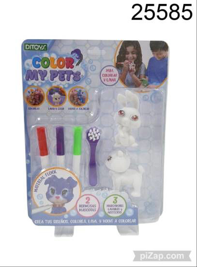 Imagen de MASCOTA COLOR MY PETS BLISTER 3.26